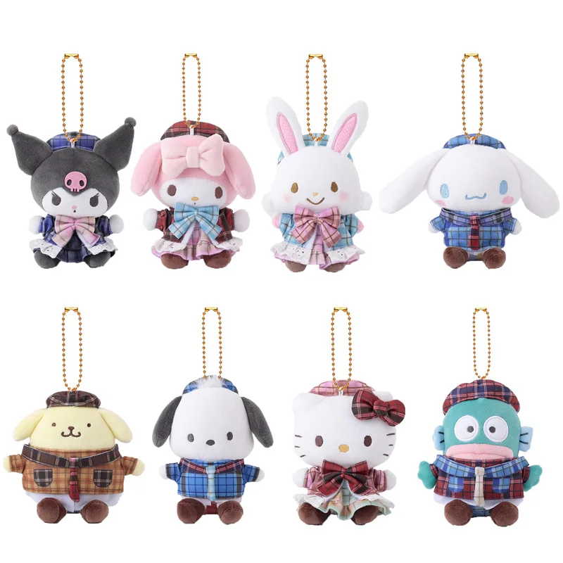 12CM Sanrioed Kawaii Hello Kitty Kuromi Plush Doll Toys Pendant Cute Plush Keychain Bag Pendant Christmas Gifts
12CM Sanrioed Kawaii Hello Kitty Kuromi Plush Doll Toys Pendant Cute Plush Keychain Bag Pendant Christmas Gifts