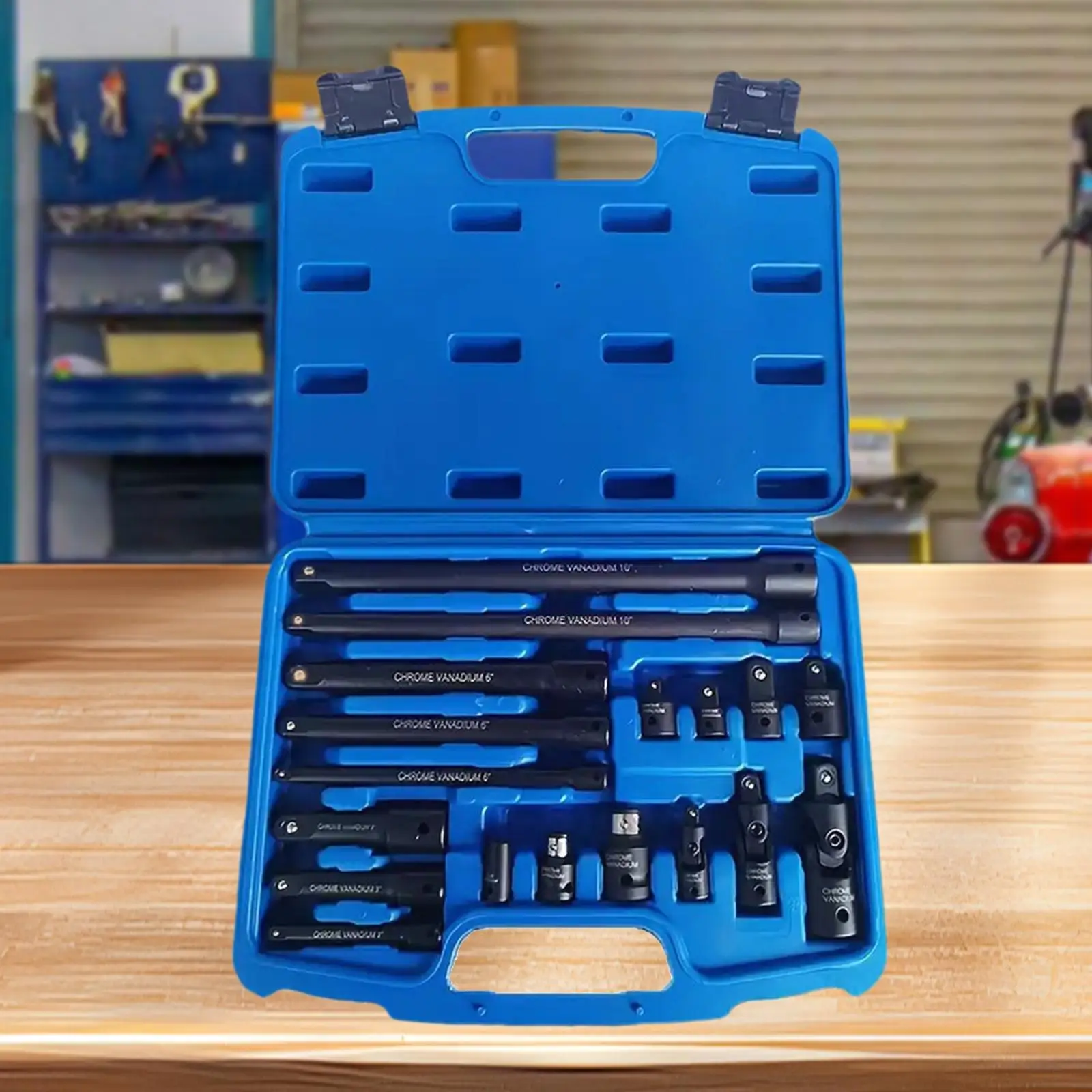 18x Drive Socket Extension Set Impact Coupler Professional Socket Adapter
18x Drive Socket Extension Set Impact Coupler Professional Socket Adapter