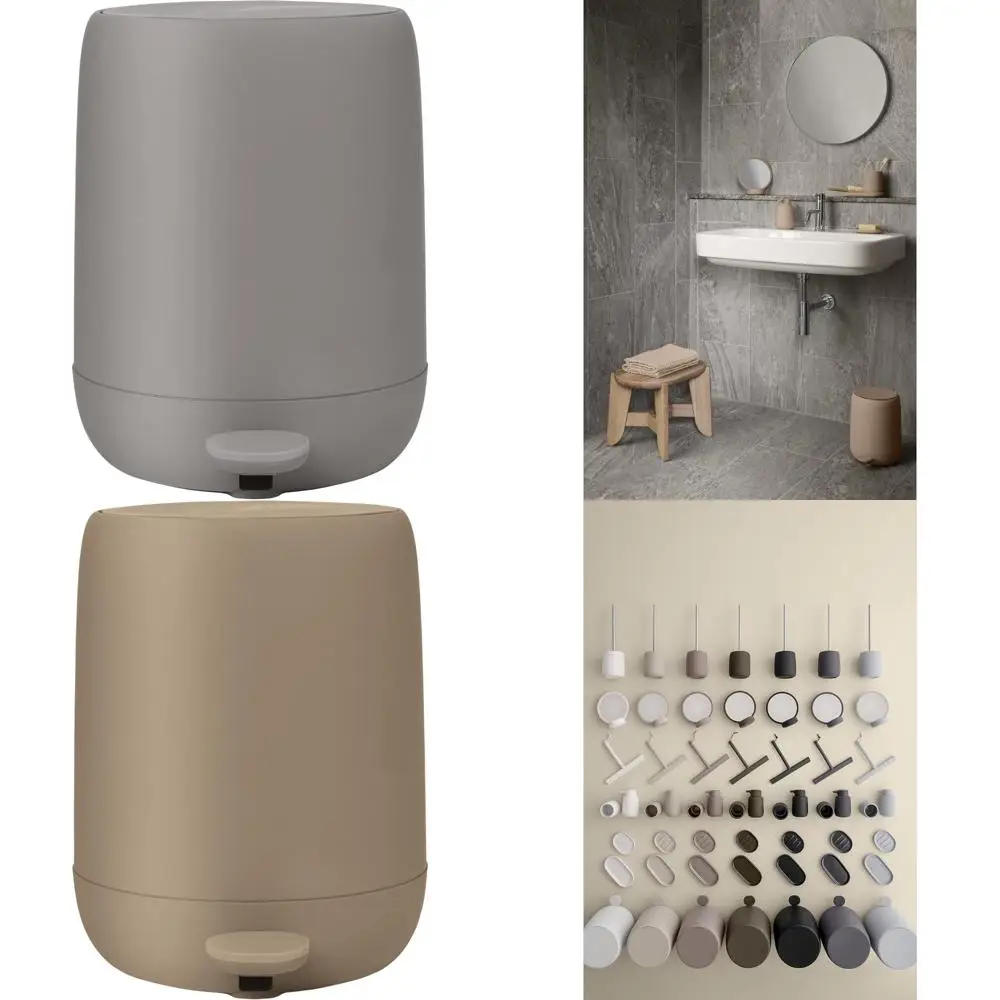 Pedal-Activated Waste Bin with Soft Close, Ideal for Cosmetics and Rubbish, Durable Satellite Color Material, Long-Lasting Trash
Pedal-Activated Waste Bin with Soft Close, Ideal for Cosmetics and Rubbish, Durable Satellite Color Material, Long-Lasting Trash