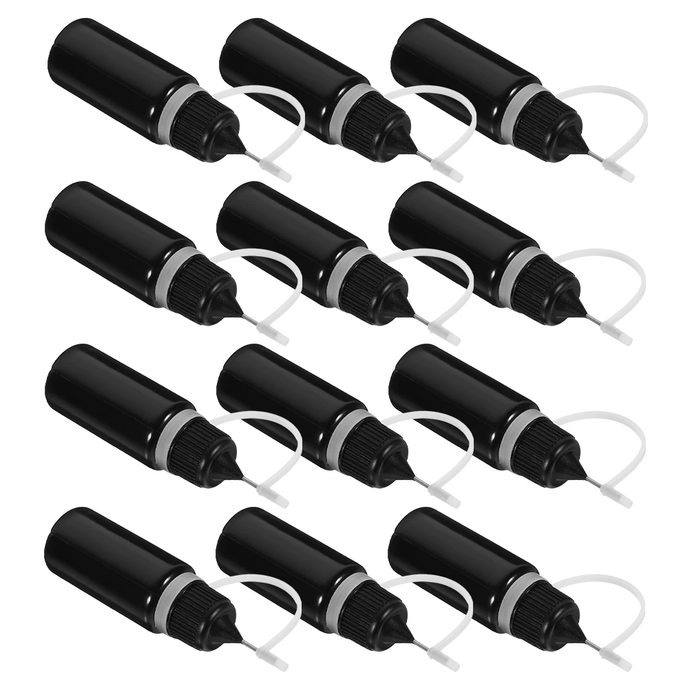 15pcs Needle Tip Glue Bottles Squeeze Empty Juice Black Top Precision Craft Squirt Bottle Small Oil Applicator Plastic
15pcs Needle Tip Glue Bottles Squeeze Empty Juice Black Top Precision Craft Squirt Bottle Small Oil Applicator Plastic