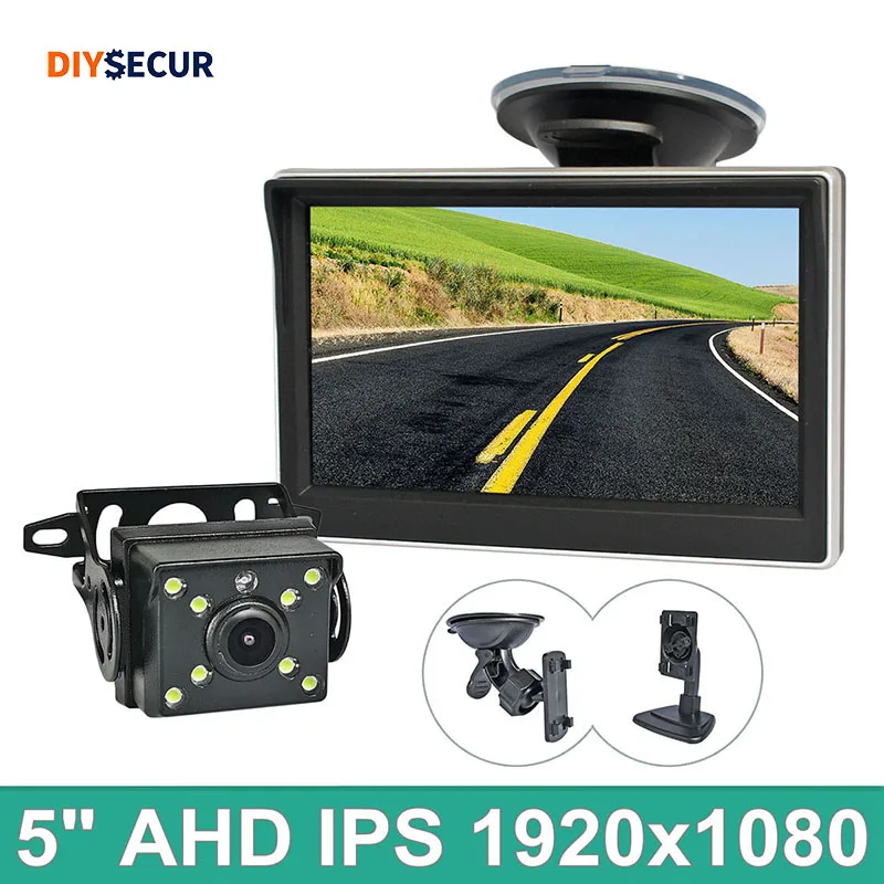 DIYSECUR 1920x1080 5-дюймовый AHD IPS автомобильный монитор, монитор заднего вида, водонепроницаемая AHD камера заднего вида с LED ночным видением
DIYSECUR 1920x1080 5-дюймовый AHD IPS автомобильный монитор, монитор заднего вида, водонепроницаемая AHD камера заднего вида с LED ночным видением