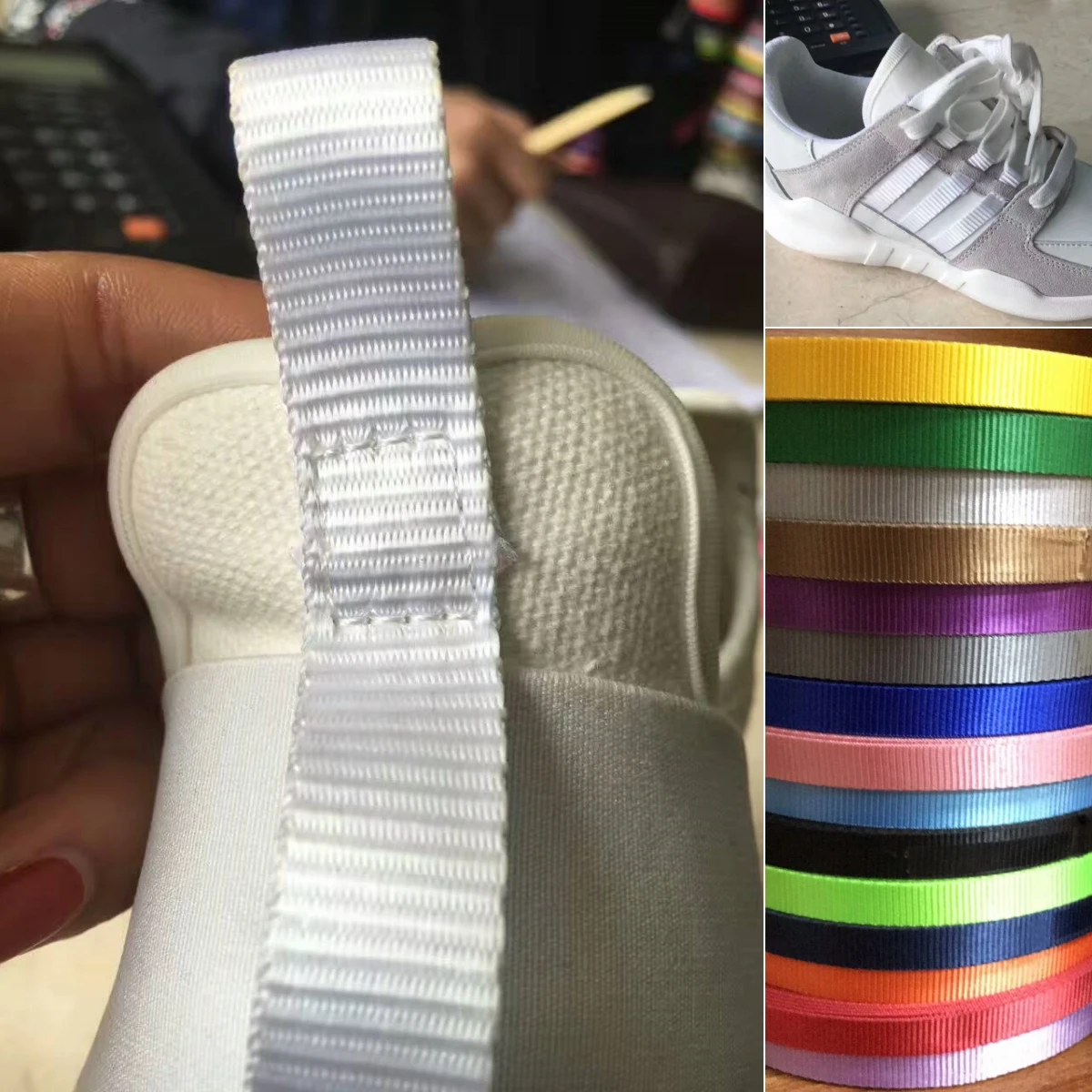 9mm(0.354") Width 50 Meters(164ft) 0.7-0.8mm Thickness Webbing For Pet Traction Rope Shoes Handbag DIY Textile Accessories
9mm(0.354") Width 50 Meters(164ft) 0.7-0.8mm Thickness Webbing For Pet Traction Rope Shoes Handbag DIY Textile Accessories