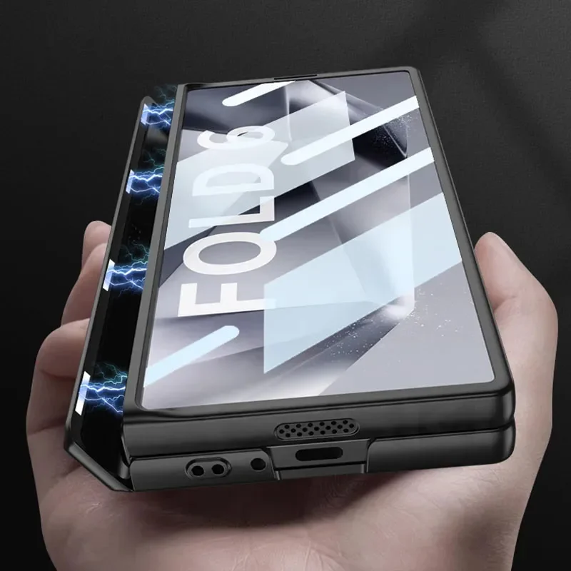 For Samsung Galaxy Z Fold 7 Magnetic Hinge Case Outer Screen Glass Cover
For Samsung Galaxy Z Fold 7 Magnetic Hinge Case Outer Screen Glass Cover