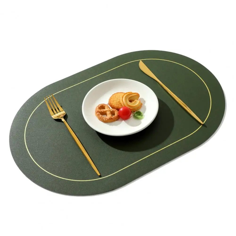 Table Placemat Reusable Dining Table Mat Heat Resistant Insulation Pad Easy Clean Faux Leather Placemat for Kitchen Table
Table Placemat Reusable Dining Table Mat Heat Resistant Insulation Pad Easy Clean Faux Leather Placemat for Kitchen Table