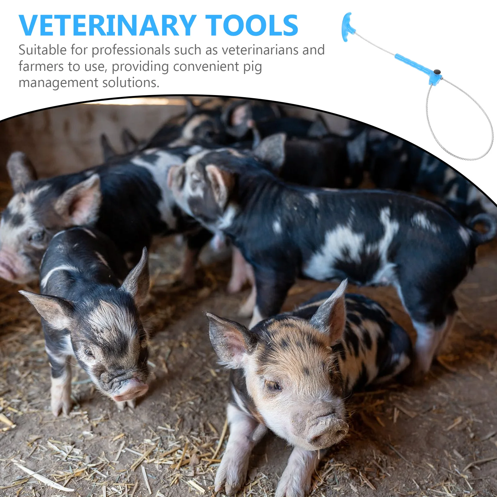 Pig Catcher Plastic Metal Smooth Edges Portable Farm Control Grasp Tool Pole Veterinary Grasp Tool Pet Supplies
Pig Catcher Plastic Metal Smooth Edges Portable Farm Control Grasp Tool Pole Veterinary Grasp Tool Pet Supplies