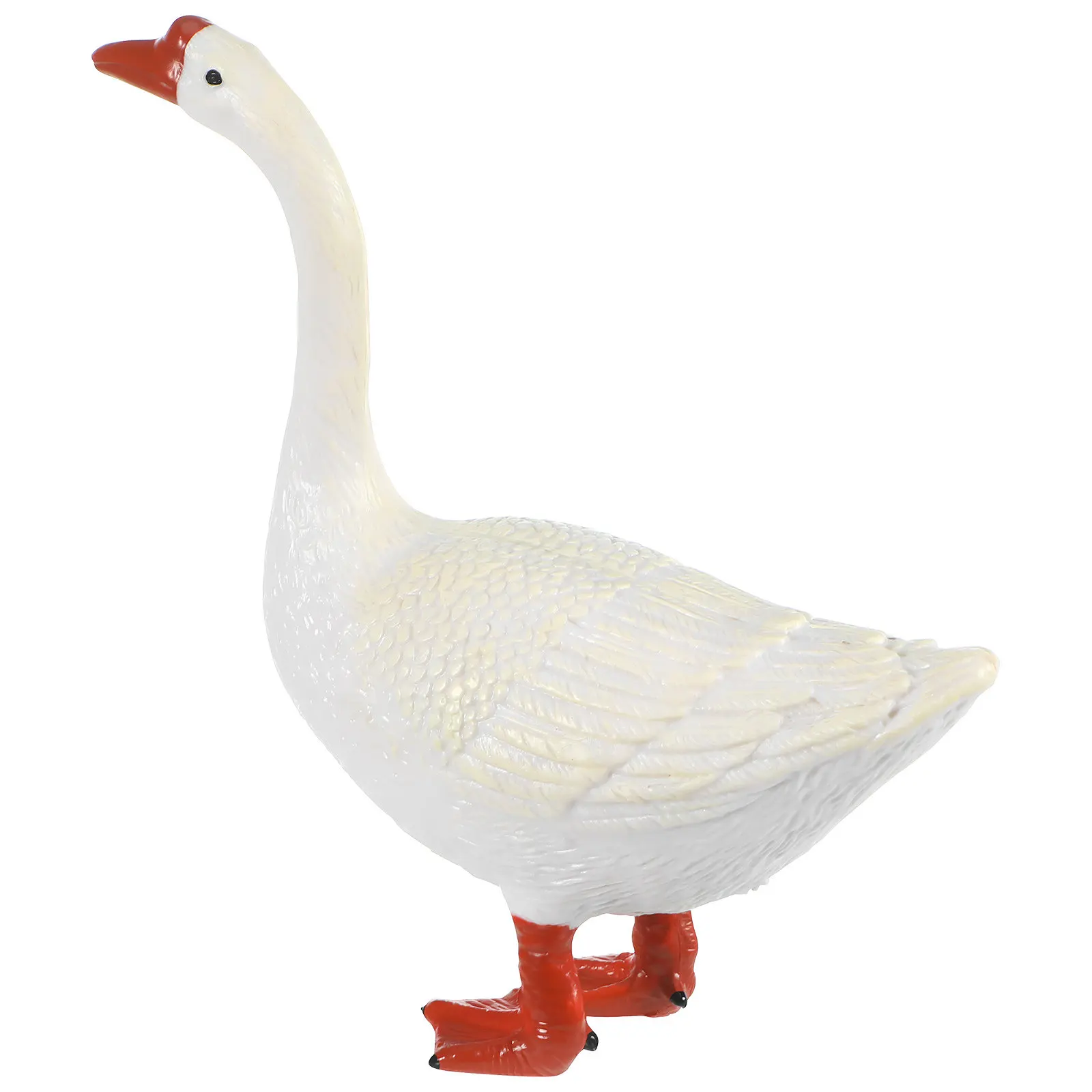 Realistic Plastic Goose Statue Lifelike Animal Craft Indoor Desktop Decoration Home Ornament Creative Simulation
Realistic Plastic Goose Statue Lifelike Animal Craft Indoor Desktop Decoration Home Ornament Creative Simulation