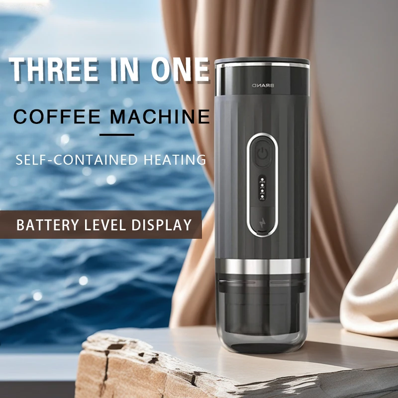 Wireless Charging 3in1Portable Capsule Coffee Machine Outdoor Camping Multi function Overflow Automatic Heating Espresso Machine
Wireless Charging 3in1Portable Capsule Coffee Machine Outdoor Camping Multi function Overflow Automatic Heating Espresso Machine