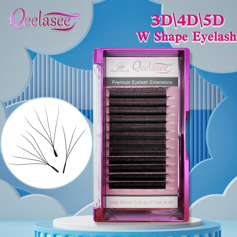 Qeelasee W Shape Beam Eyelash Автоматическое цветение Готовые объемные вентиляторы 3D 4D 5D 6D W Cilia Полный плотный натуральный наращивание ресниц
Qeelasee W Shape Beam Eyelash Автоматическое цветение Готовые объемные вентиляторы 3D 4D 5D 6D W Cilia Полный плотный натуральный наращивание ресниц
