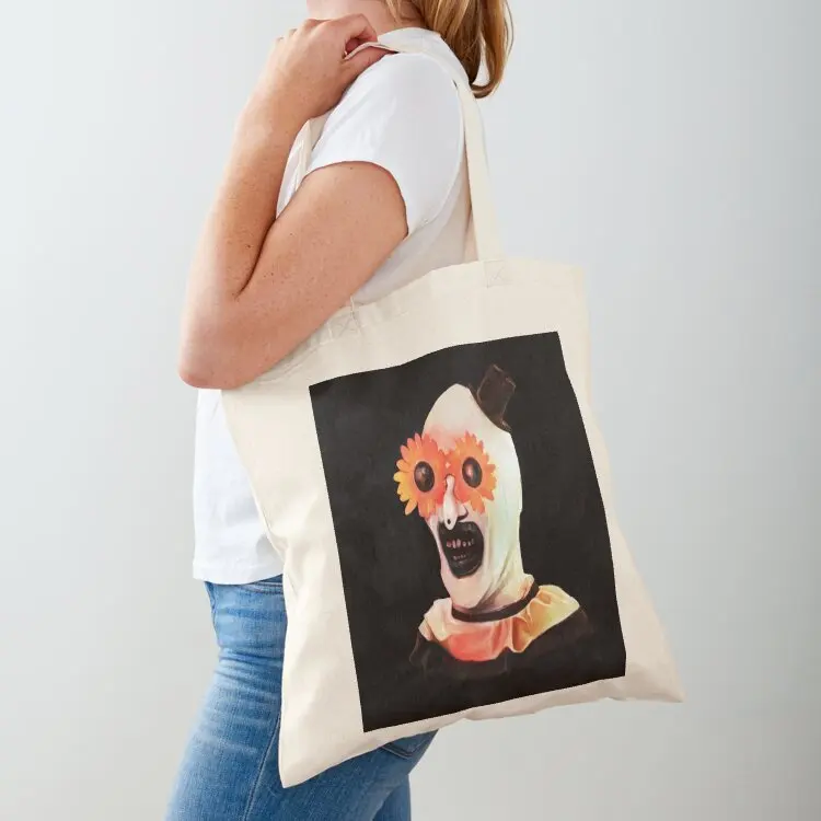Art the Clown the creepy withe flower glasses Tote Bag Canvas shoulder bag Shopper Canvas bag
Art the Clown the creepy withe flower glasses Tote Bag Canvas shoulder bag Shopper Canvas bag