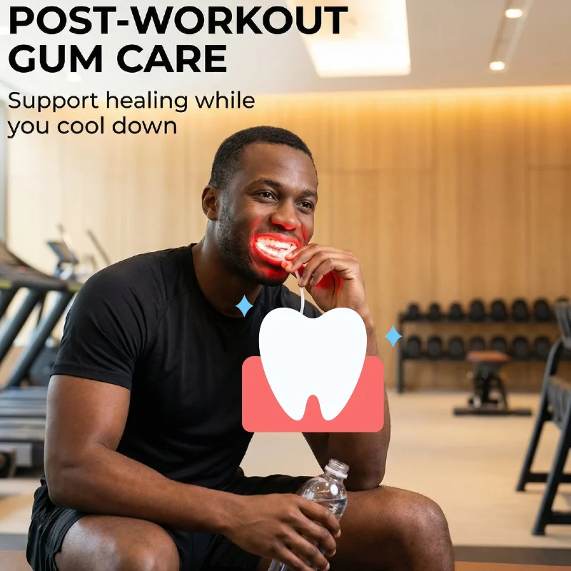 Dental Red Light Therapy for Gum Health, Home Use Device for Periodontal Pain Relief Swollen Gums Inflammation
Dental Red Light Therapy for Gum Health, Home Use Device for Periodontal Pain Relief Swollen Gums Inflammation