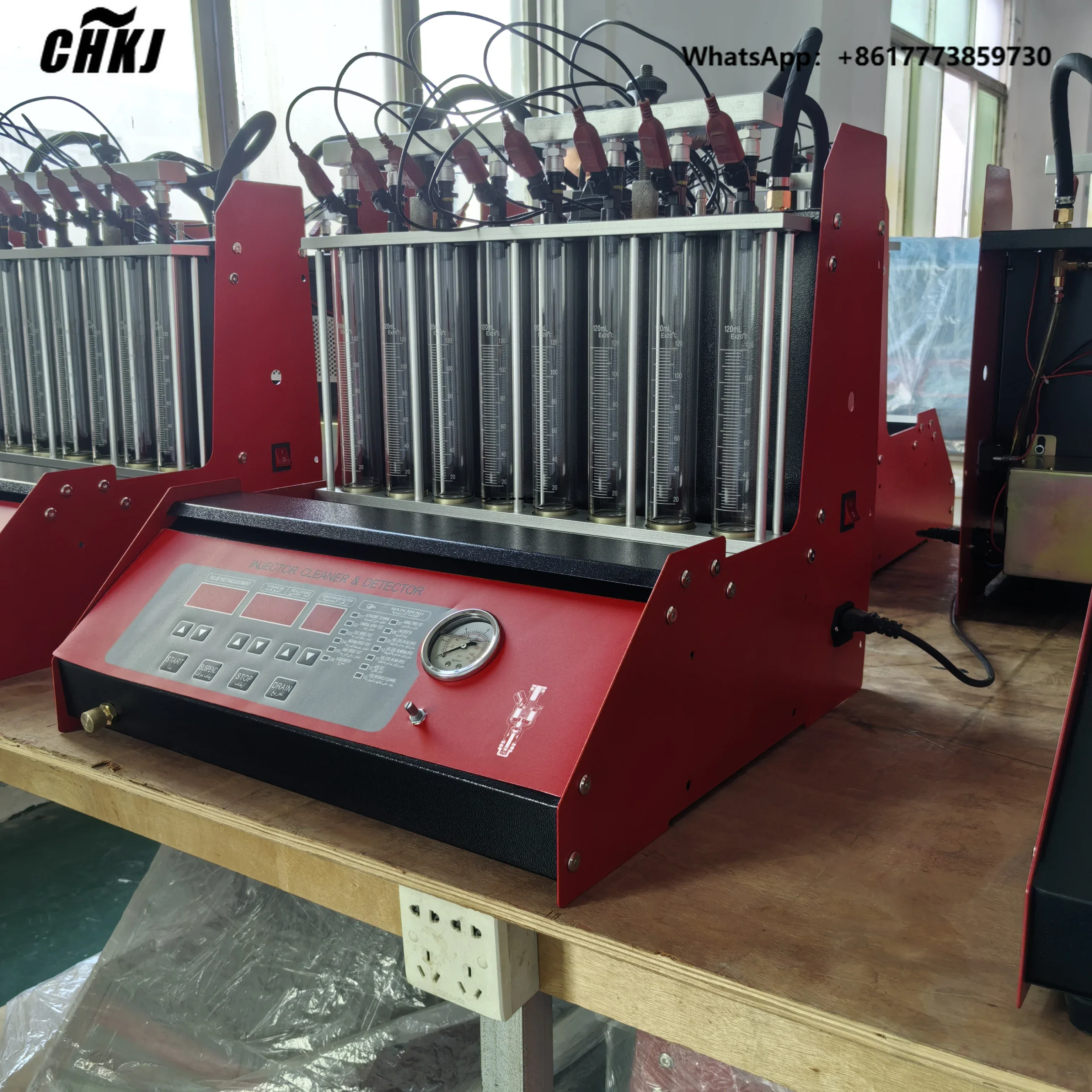 2025 newInjector Cleaning Machine SY-6D Fuel Injector Test Equipment for Sales