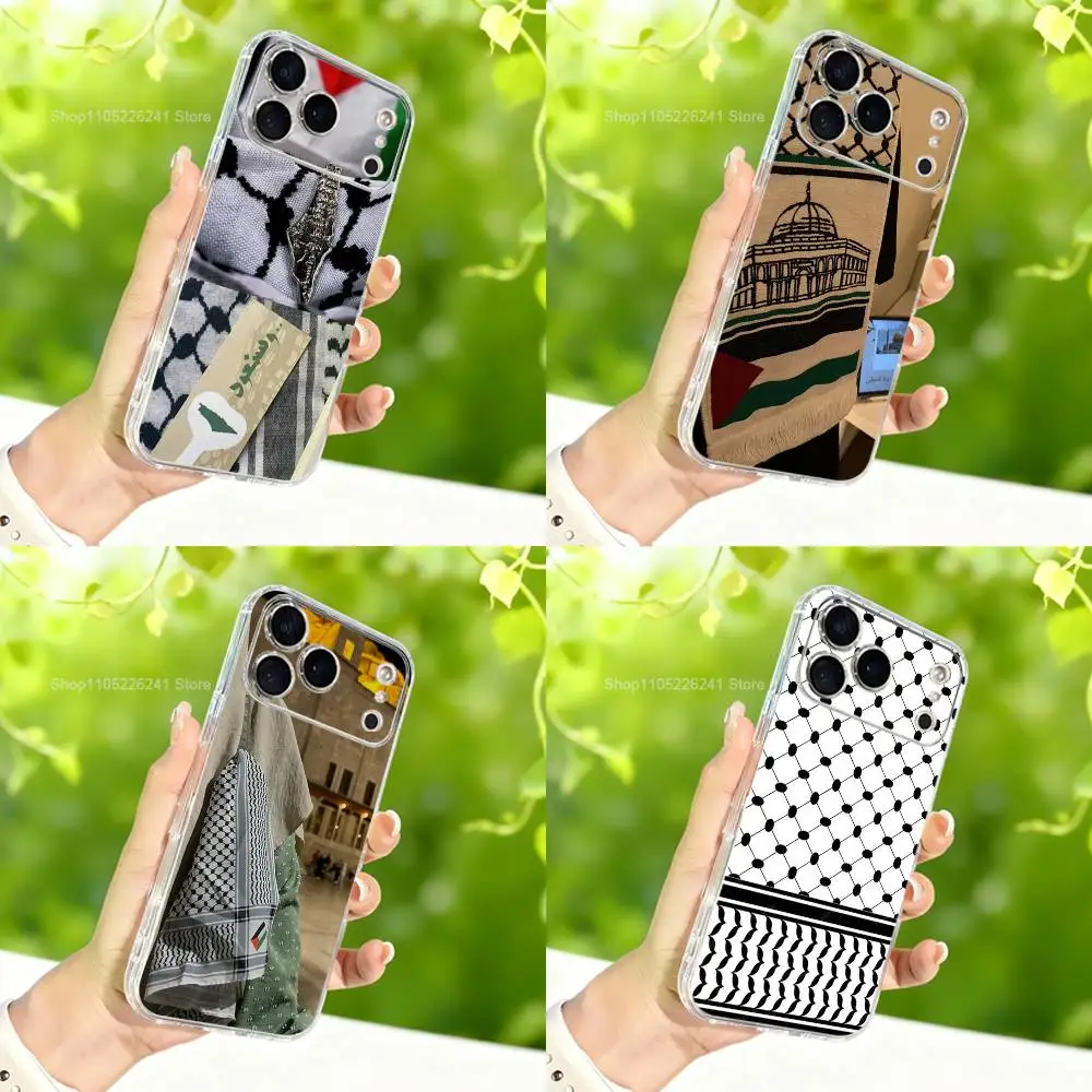 Peace Art Keffiyeh Hattah Case For iPhone 17,11,12,13,16,14,15,Pro,Max,Plus,X,XS,XR,SE,Mini Transparent Soft Silicone
Peace Art Keffiyeh Hattah Case For iPhone 17,11,12,13,16,14,15,Pro,Max,Plus,X,XS,XR,SE,Mini Transparent Soft Silicone