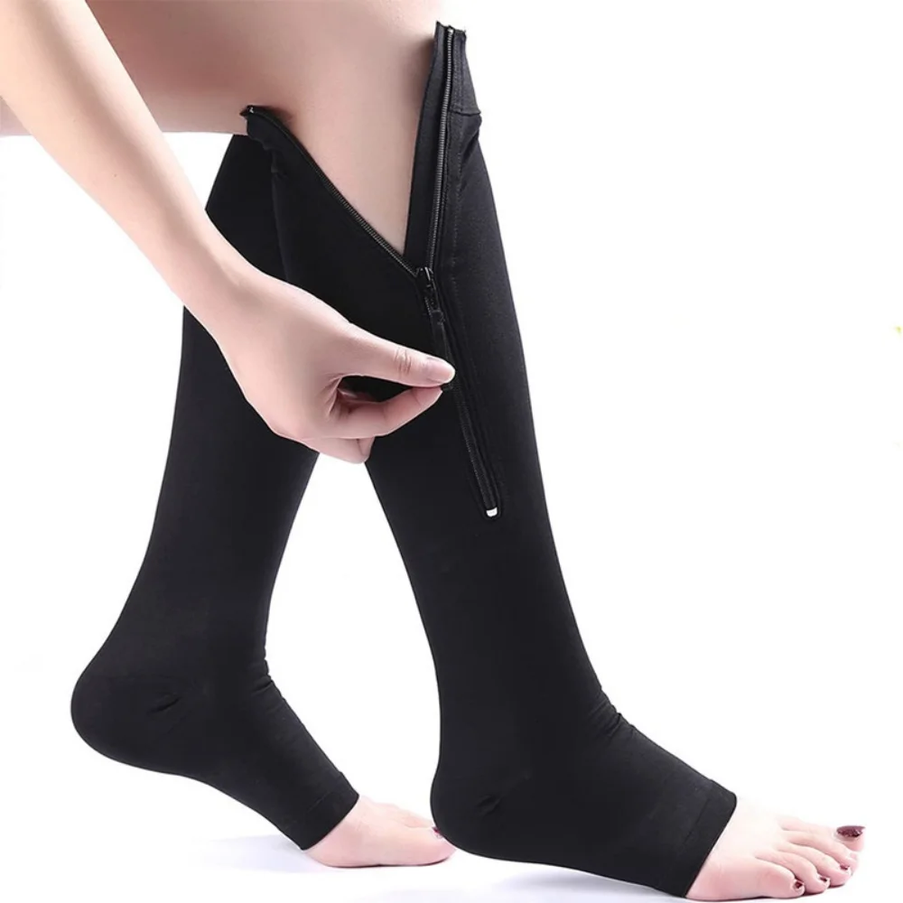 1 Pair Zipper Compression Socks with Varicose Veins Medical Diabetes Sports Socks for Running Cycling Men Women's Long Stockings
1 Pair Zipper Compression Socks with Varicose Veins Medical Diabetes Sports Socks for Running Cycling Men Women's Long Stockings