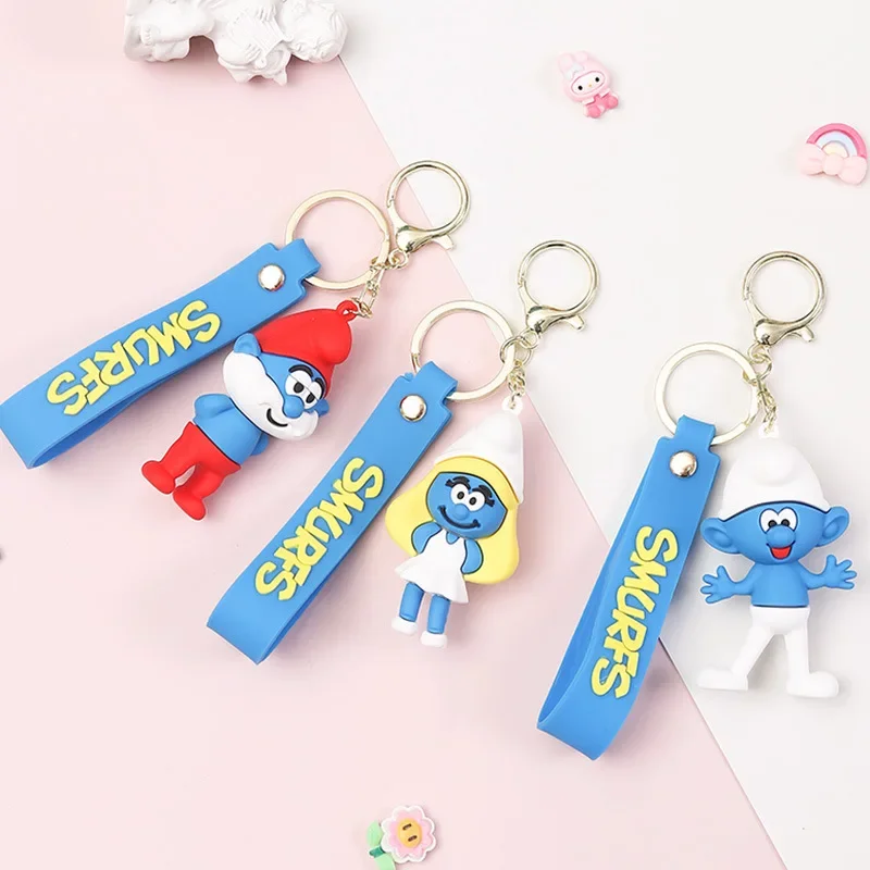 2025 Minso Creative Smurf keychain pendants, car keychain pendants, exquisite schoolbag decorations, small gifts
2025 Minso Creative Smurf keychain pendants, car keychain pendants, exquisite schoolbag decorations, small gifts