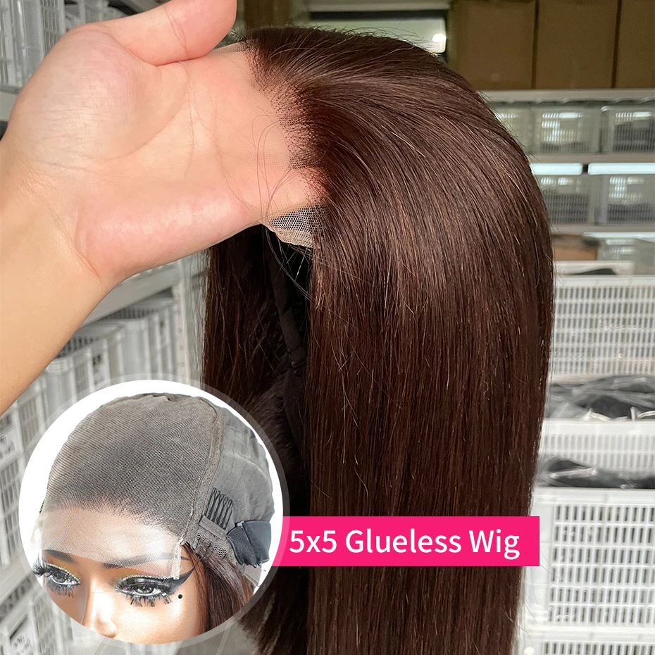 Short Bob 5x5 Glueless Wear & Go Lace Wigs Vietnamese #2 Brown Straight 100% Human Hair Wigs For Women Lace Frontal 13x4 Wig 250
Short Bob 5x5 Glueless Wear & Go Lace Wigs Vietnamese #2 Brown Straight 100% Human Hair Wigs For Women Lace Frontal 13x4 Wig 250