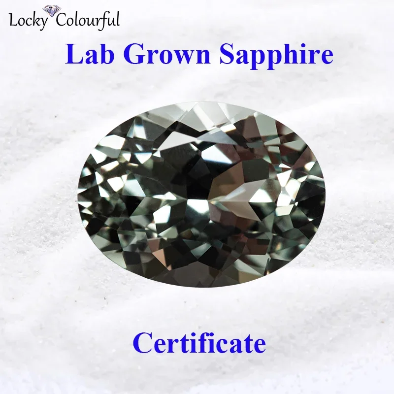 Lab Grown Sapphire Green Color Oval Shape Top Quality Charm Beads for Diy Jewelry Making Ring Pendant Selectable AGL Certificate
Lab Grown Sapphire Green Color Oval Shape Top Quality Charm Beads for Diy Jewelry Making Ring Pendant Selectable AGL Certificate