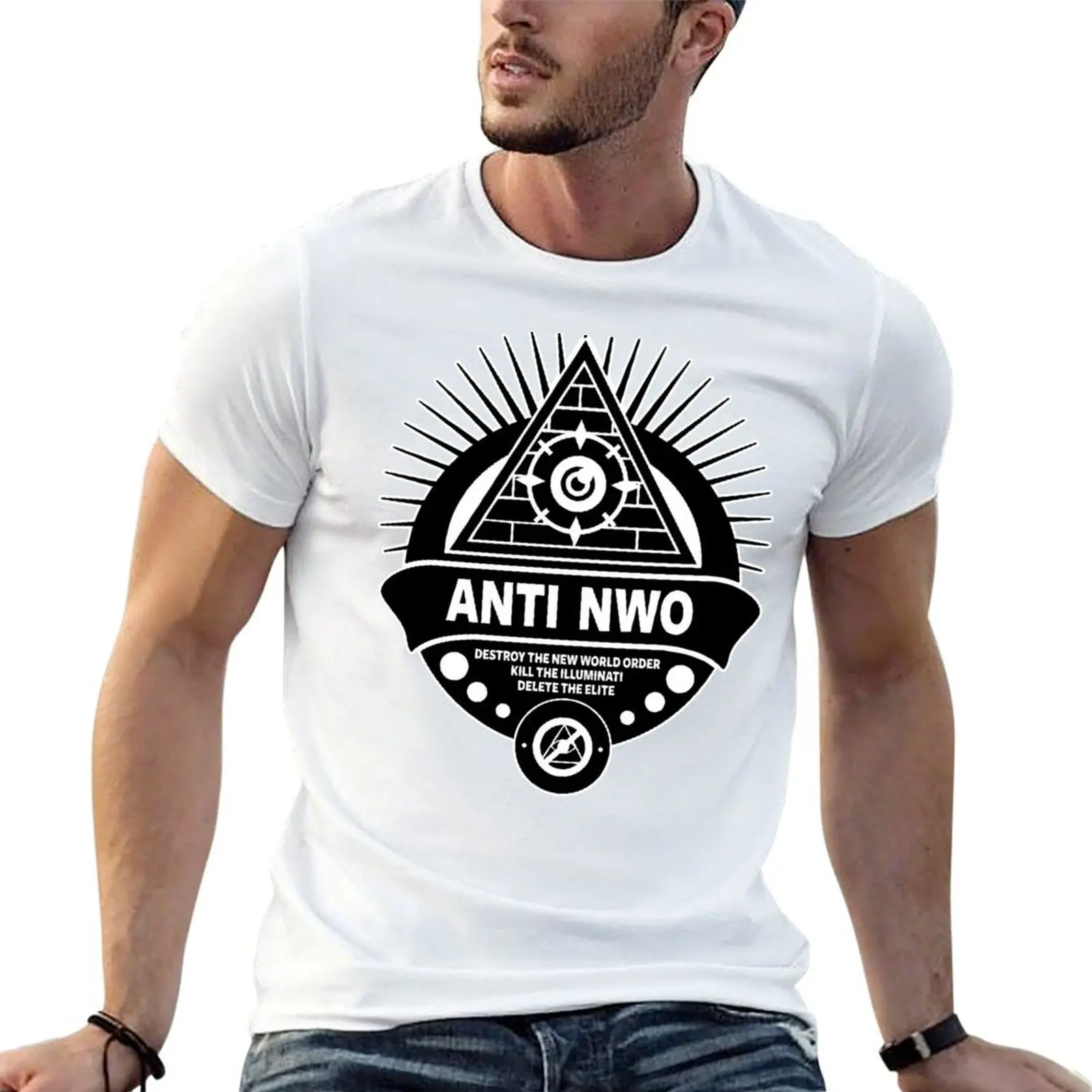 Anti NWO T-Shirt t shirts for man cotton funny anime t shirts for man funny t shirts man T-shirt
Anti NWO T-Shirt t shirts for man cotton funny anime t shirts for man funny t shirts man T-shirt
