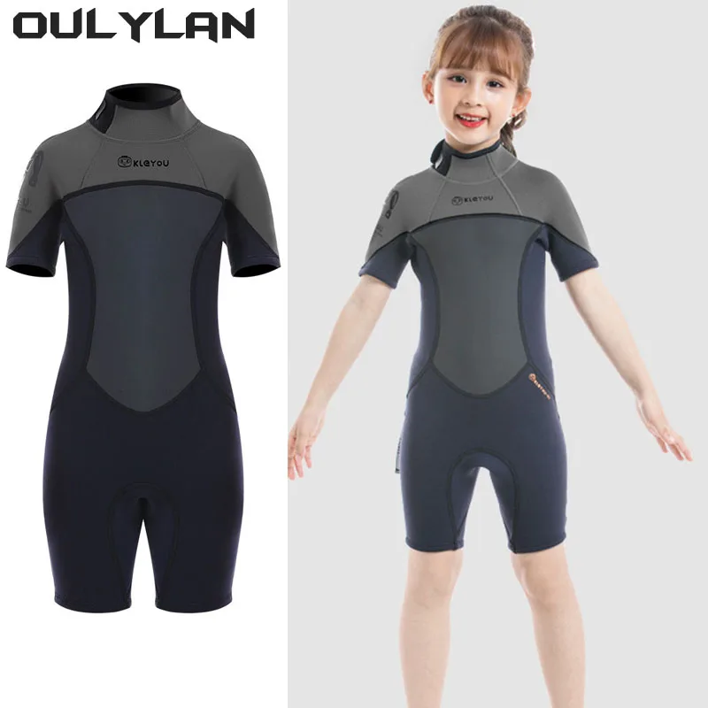 Oulylan 2.5MM Children Scuba Diving Suit Shorty Swimsuit Kid Surf Neoprene Wetsuit Freediving Underwater Swimwear Suits Youth
Oulylan 2.5MM Children Scuba Diving Suit Shorty Swimsuit Kid Surf Neoprene Wetsuit Freediving Underwater Swimwear Suits Youth