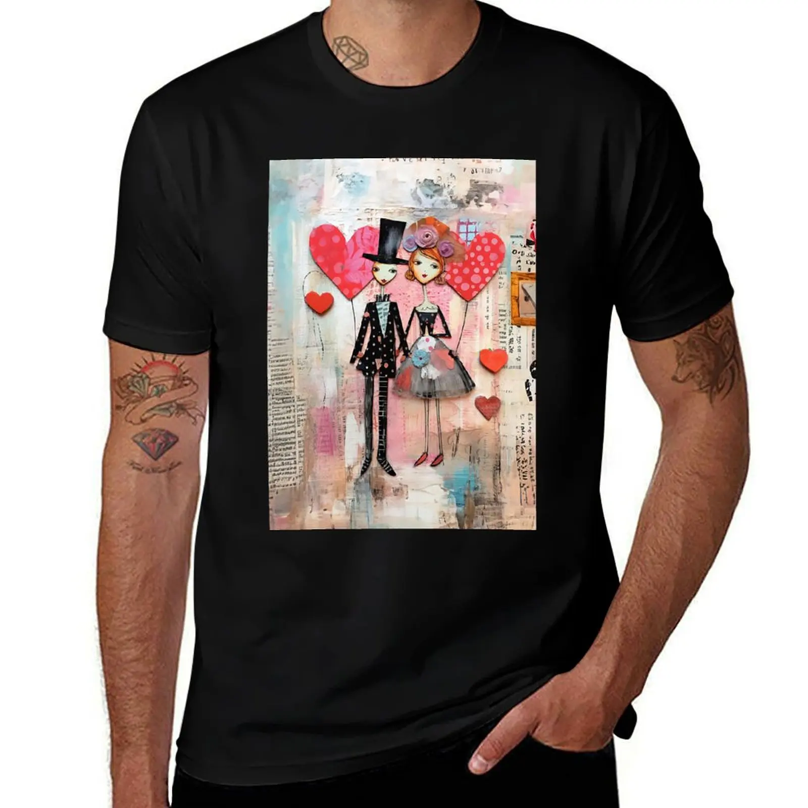 Blended Hearts - Junk Journal 2 T-Shirt T-shirts oversize plus size clothes graphic shirts anime designer t shirt men
Blended Hearts - Junk Journal 2 T-Shirt T-shirts oversize plus size clothes graphic shirts anime designer t shirt men