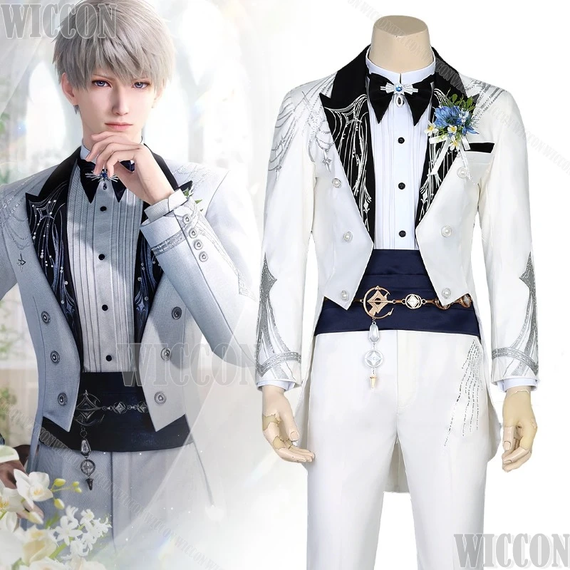 Xaiver Love And Deepspace Shen xinghui Game Cosplay Outfit Groom's Formal Attire Bound Stars Couple Dress Lunar Entwine Clothes
Xaiver Love And Deepspace Shen xinghui Game Cosplay Outfit Groom's Formal Attire Bound Stars Couple Dress Lunar Entwine Clothes