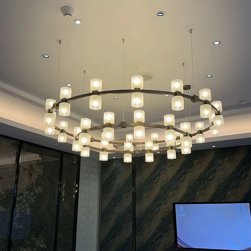 Designer New Chinese Light Luxury Chandelier Pendant Lamp for Restaurant Hotel Home Decor Ceiling Lighting Fixture 2026
Designer New Chinese Light Luxury Chandelier Pendant Lamp for Restaurant Hotel Home Decor Ceiling Lighting Fixture 2026