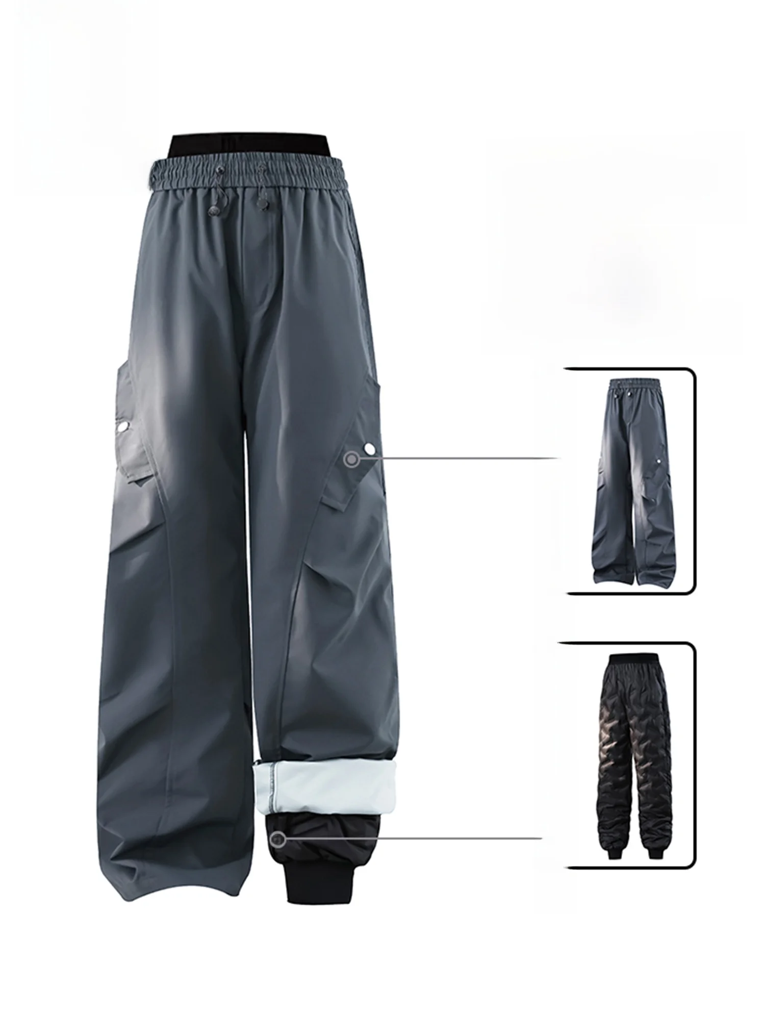 PaulFrank Warmth Men's Casual Pants Winter Detachable Fce Workwear Cotton Trousers Windproof Breathable Comfortable Fit
PaulFrank Warmth Men's Casual Pants Winter Detachable Fce Workwear Cotton Trousers Windproof Breathable Comfortable Fit