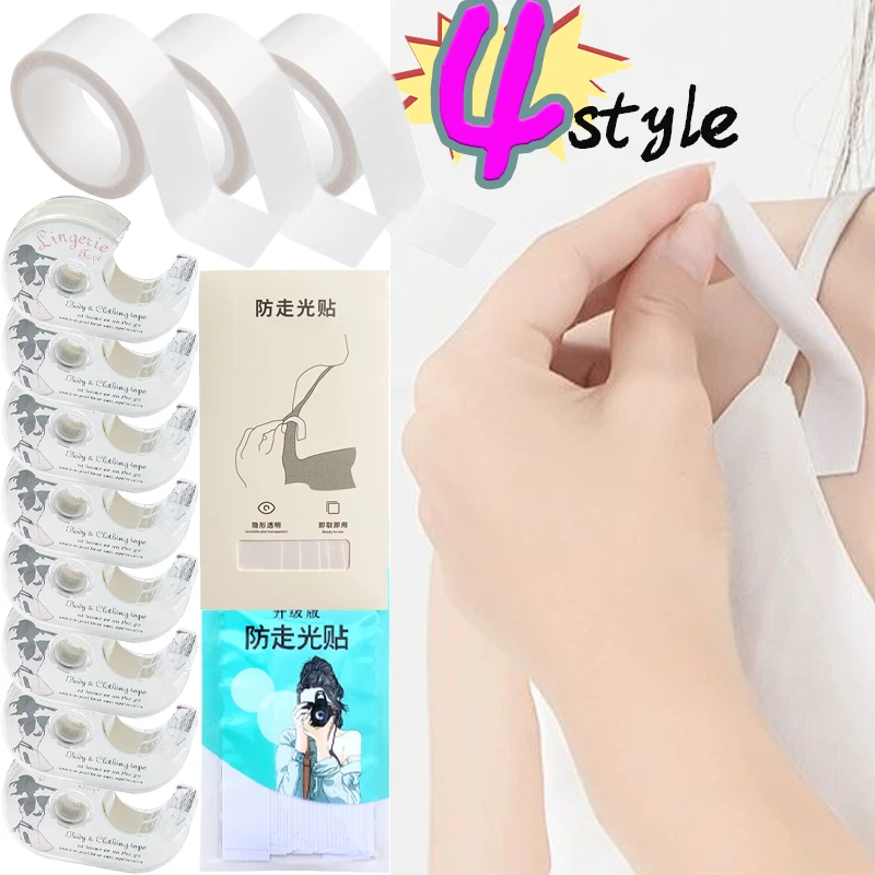 Underwear Strap Anti-slip Double Sided Transparent Tape Clothing Adhesive Clear Fabric Strong Beauty Safe Tape Women Body Skin
Underwear Strap Anti-slip Double Sided Transparent Tape Clothing Adhesive Clear Fabric Strong Beauty Safe Tape Women Body Skin