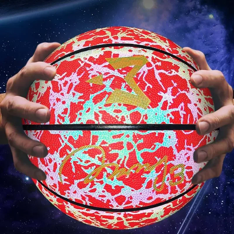 1pc Graffiti Print Novelty Reflective PU Basketball For Night Outdoor Sports Entertainment Training
1pc Graffiti Print Novelty Reflective PU Basketball For Night Outdoor Sports Entertainment Training