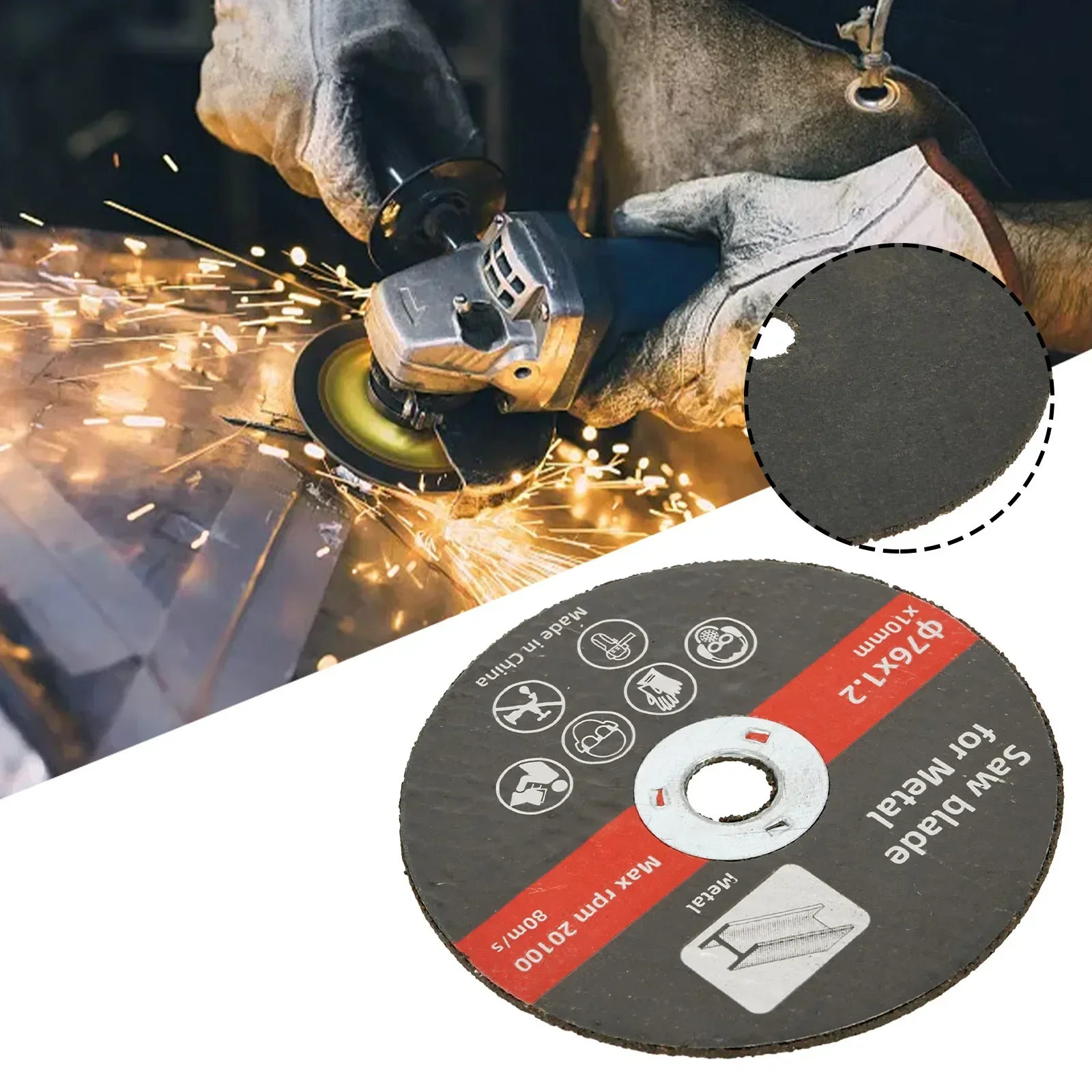 1pc 76mm Metal Cutting Discs Sanding Grinding Cut Off Circle Wheels Saw Blades Discs for Electric Angle Grinder Accessories
1pc 76mm Metal Cutting Discs Sanding Grinding Cut Off Circle Wheels Saw Blades Discs for Electric Angle Grinder Accessories