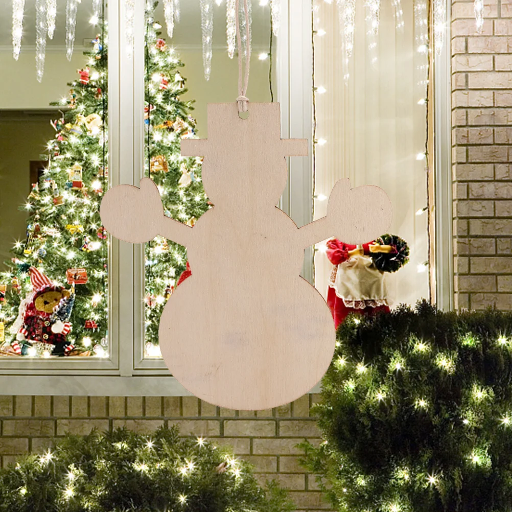 10Pcs Snowman Christmas Tree Wooden Hanging Ornament Xmas Home Party Decorations Pendant Wooden Hanging Ornament
10Pcs Snowman Christmas Tree Wooden Hanging Ornament Xmas Home Party Decorations Pendant Wooden Hanging Ornament