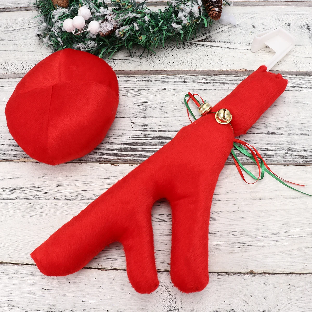 1 Set Christmas Reindeer Antlers Decoration Premium Fabric Horns Ornament Durable Holiday Auto Decor For Bumper Window Mount
1 Set Christmas Reindeer Antlers Decoration Premium Fabric Horns Ornament Durable Holiday Auto Decor For Bumper Window Mount