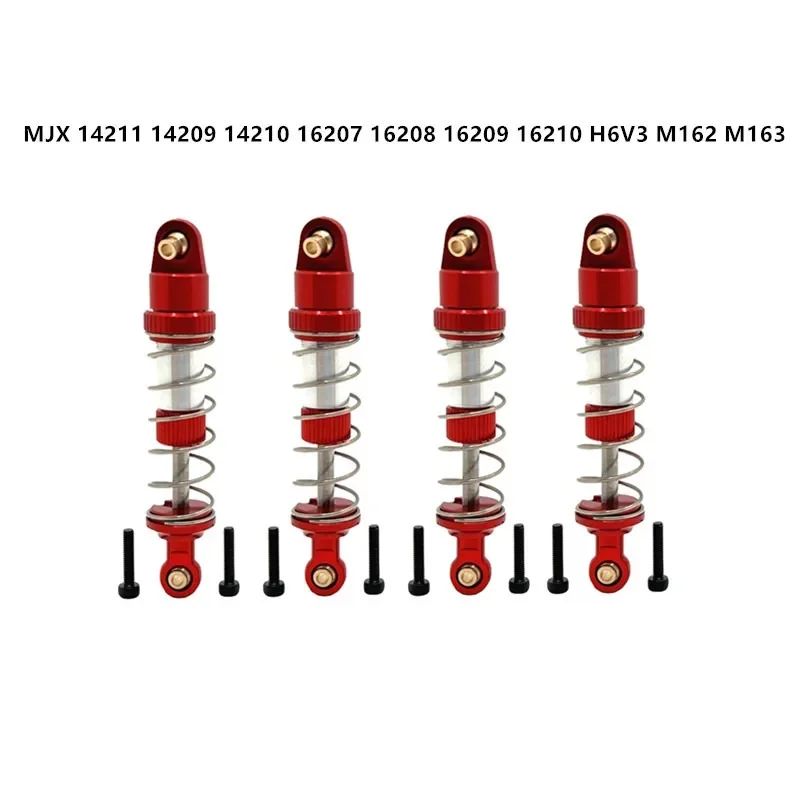 MJX Hyper Go 14209 14210 14211 16207 16208 16209 16210 H16 4pcs Metal Oil Shock Absorber Damper RC Car Upgrade Parts Accessories
MJX Hyper Go 14209 14210 14211 16207 16208 16209 16210 H16 4pcs Metal Oil Shock Absorber Damper RC Car Upgrade Parts Accessories
