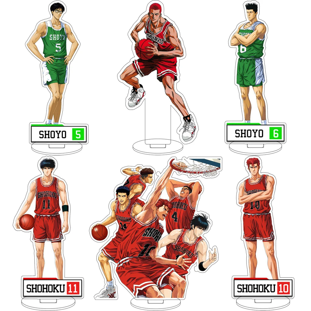 16CM Anime Slam Dunk Sakuragi Hanamichi Rukawa Kaede Akagi Haruko Mitsui Hisashi Cos Acrylic Figure Stand Gifts Ornaments
16CM Anime Slam Dunk Sakuragi Hanamichi Rukawa Kaede Akagi Haruko Mitsui Hisashi Cos Acrylic Figure Stand Gifts Ornaments