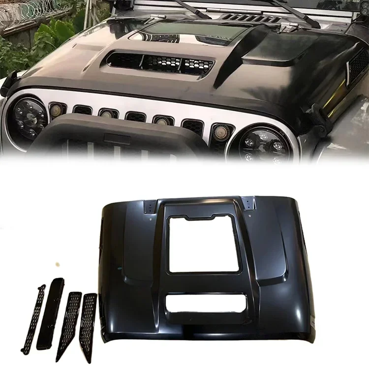 Apolloengine bonnet Car Offroad 4x4 Auto Accessories Car Hood for JK Wrangler
Apolloengine bonnet Car Offroad 4x4 Auto Accessories Car Hood for JK Wrangler