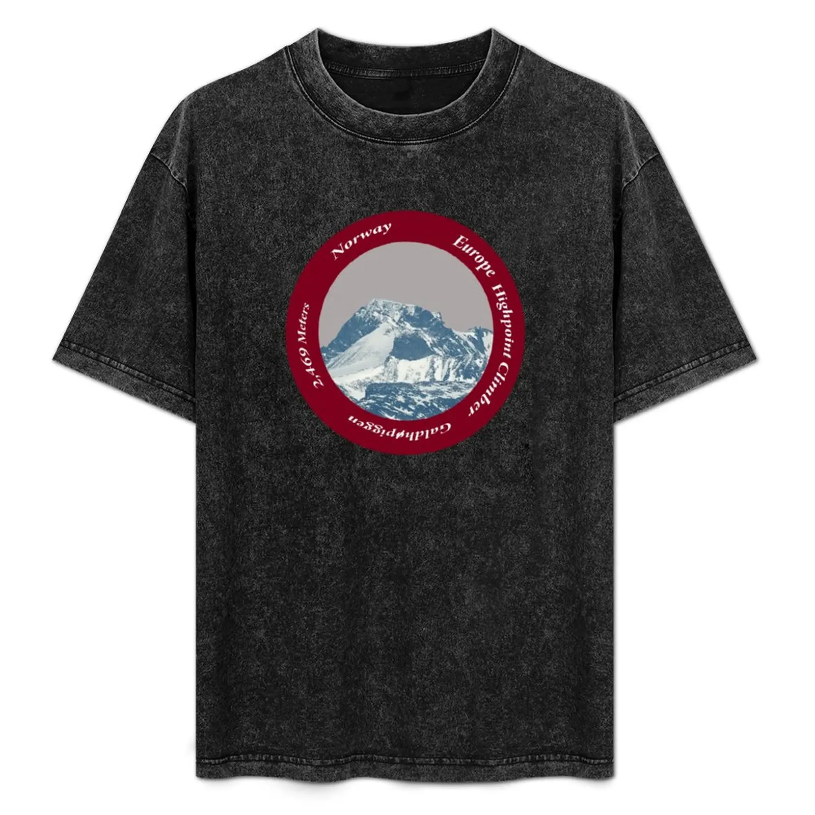 Norway Europe Highpoint Climber T-Shirt Fashion Letter Print T-Shirt
Norway Europe Highpoint Climber T-Shirt Fashion Letter Print T-Shirt
