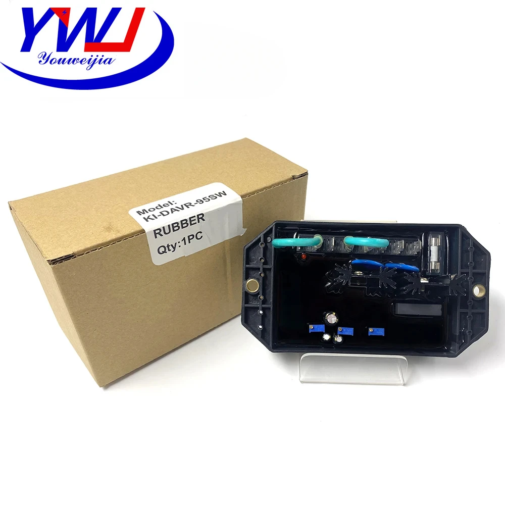 KI-DAVR-95SW Kipor AVR Brushless Generator Automatic Voltage Regulator Stabilizer KIDAVR95SW Single Three Phase Control Module
KI-DAVR-95SW Kipor AVR Brushless Generator Automatic Voltage Regulator Stabilizer KIDAVR95SW Single Three Phase Control Module