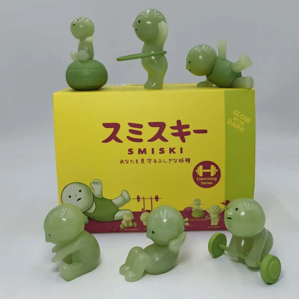 Smiski Exercise Series Blind Box Luminous Green Doll Blind Box Kawaii Night Light Luminous Doll To Decorate Christmas Gifts
Smiski Exercise Series Blind Box Luminous Green Doll Blind Box Kawaii Night Light Luminous Doll To Decorate Christmas Gifts