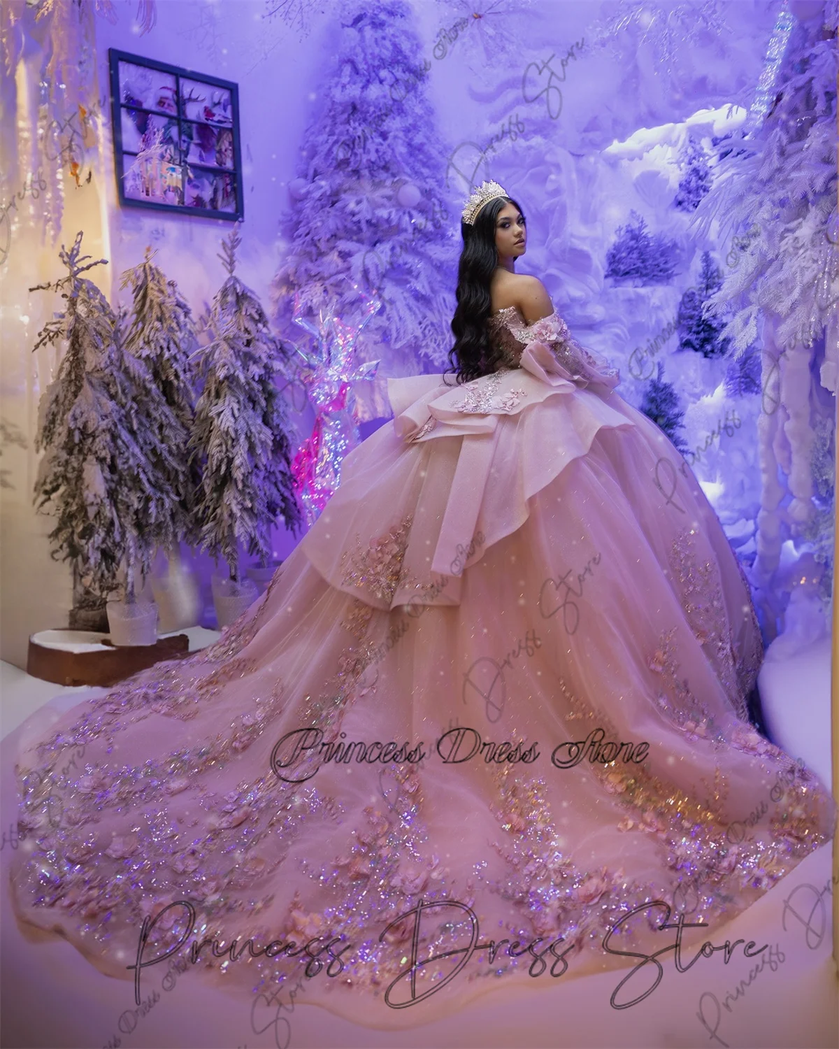 Милое тюлевое платье Quinceanera, 2025 г., бальное платье по индивидуальному заказу, с оборками из бисера, элегантное платье 16, корсет на шнуровке, Vestido De 15 Anos
Милое тюлевое платье Quinceanera, 2025 г., бальное платье по индивидуальному заказу, с оборками из бисера, элегантное платье 16, корсет на шнуровке, Vestido De 15 Anos