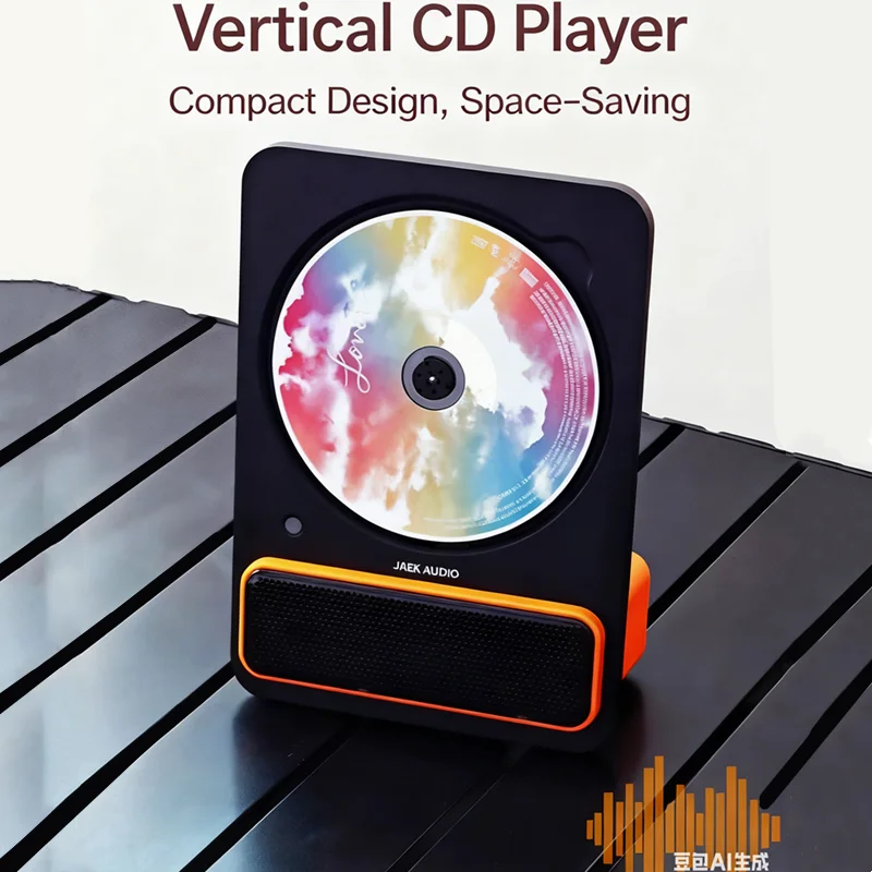 Desktop Vertical CD Player,wireless Bluetooth Music Album CD Disc Players Retro Portable Speaker ,with Remote Control AUX Port
Desktop Vertical CD Player,wireless Bluetooth Music Album CD Disc Players Retro Portable Speaker ,with Remote Control AUX Port