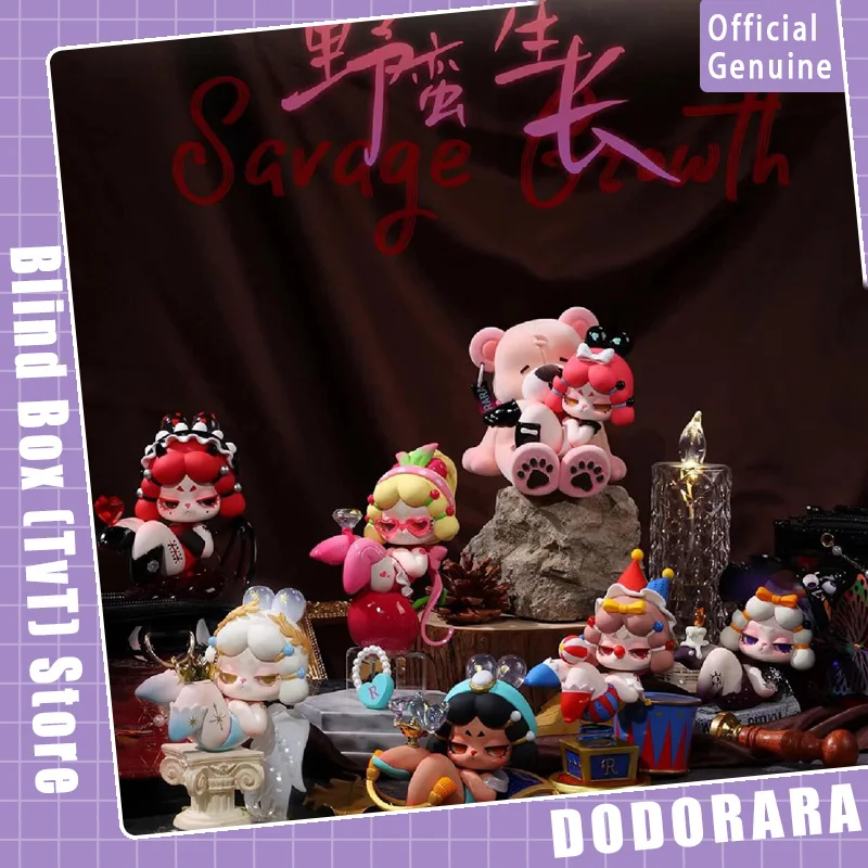 DODORARA Miss Rara Savage Growth Series Blind Box Cute Action Figures Doll Desktop Ornaments Toy Collection Model Birthday Gift
DODORARA Miss Rara Savage Growth Series Blind Box Cute Action Figures Doll Desktop Ornaments Toy Collection Model Birthday Gift