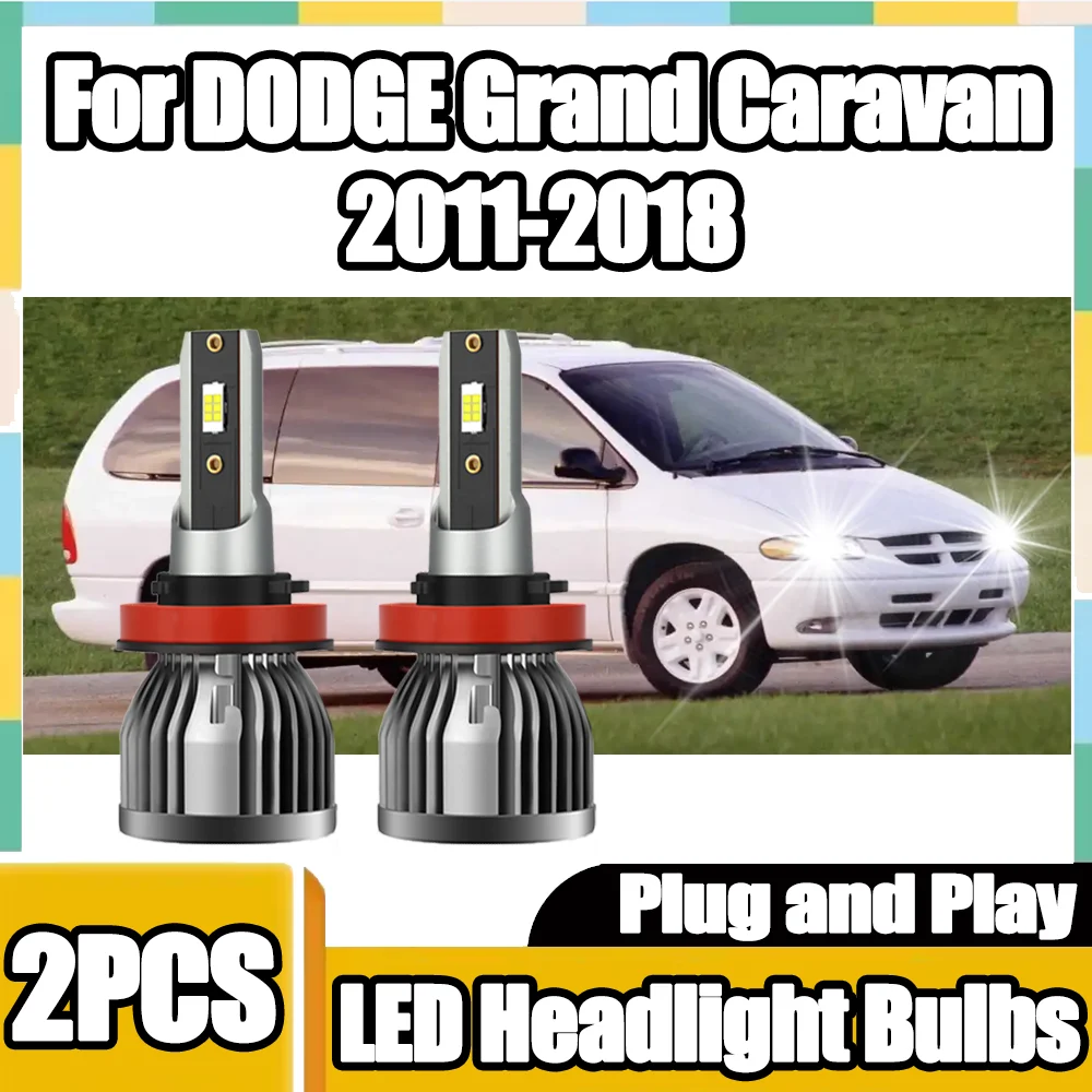 2X H11 H8 H9 Car LED Headlight Bulbs High Power 6000K Super White Turbo HeadLamp Plug and Play For DODGE Grand Caravan 2011-2018
2X H11 H8 H9 Car LED Headlight Bulbs High Power 6000K Super White Turbo HeadLamp Plug and Play For DODGE Grand Caravan 2011-2018
