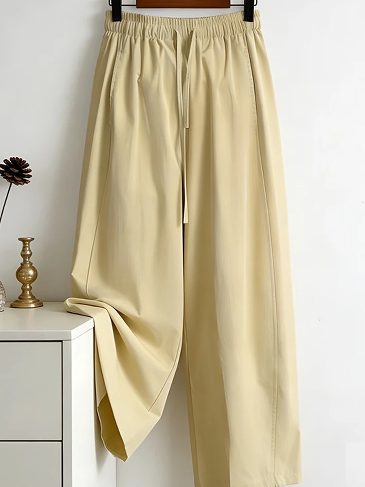 Loose Wide Leg Cotton Linen Pants Women's Casual High Waist Trousers Spring Summer Breathable Comfortable Straight Cut
Loose Wide Leg Cotton Linen Pants Women's Casual High Waist Trousers Spring Summer Breathable Comfortable Straight Cut