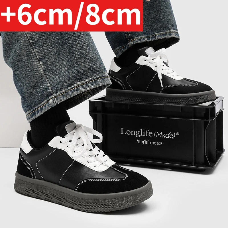 Outdoor Leather Casual Shoes Lace Up Men's Skateboard Footwear New Arrival Male Tenis Masculino All-match Men Sneakers Trainers
Outdoor Leather Casual Shoes Lace Up Men's Skateboard Footwear New Arrival Male Tenis Masculino All-match Men Sneakers Trainers