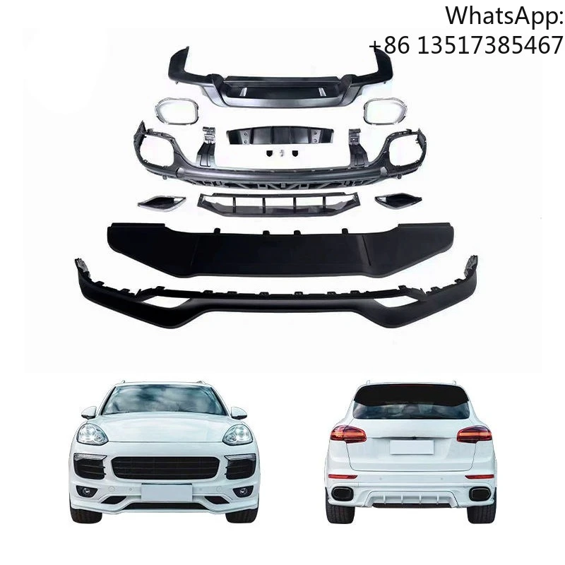 For Porsche Cayenne 2015-2017 GTS Style Body Kit Front Bumper Rear Bumper Front Rear Lip Modification Upgrade Parts New
For Porsche Cayenne 2015-2017 GTS Style Body Kit Front Bumper Rear Bumper Front Rear Lip Modification Upgrade Parts New