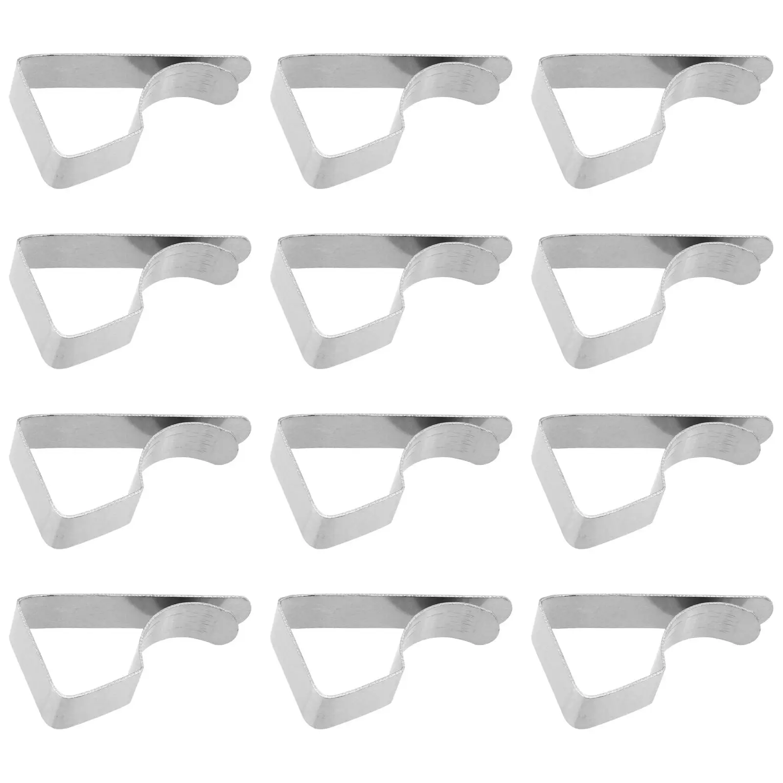 12 Pcs Tablecloth Clips Stainless Steel Outdoor Picnic Camping Party Holder Clamp Easy Install Remove Save Time Safe Use
12 Pcs Tablecloth Clips Stainless Steel Outdoor Picnic Camping Party Holder Clamp Easy Install Remove Save Time Safe Use