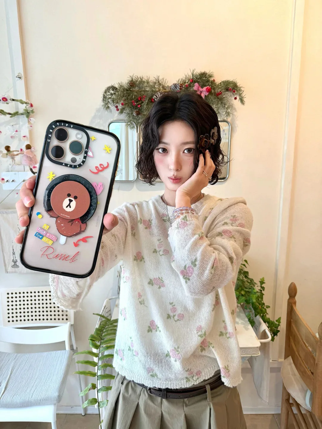 Sweet Floral Pattern Long Sleeve Knitted Sweater Cover up Soft Cozy Spring 2026 New Arrival Women's Loose Fit Pullover
Sweet Floral Pattern Long Sleeve Knitted Sweater Cover up Soft Cozy Spring 2026 New Arrival Women's Loose Fit Pullover