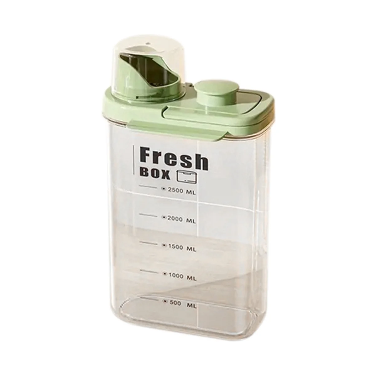 HHTL Transparent Kitchen Grain Storage Container with Handle, 2800ml, Moisture-Proof and Insect- Green
HHTL Transparent Kitchen Grain Storage Container with Handle, 2800ml, Moisture-Proof and Insect- Green