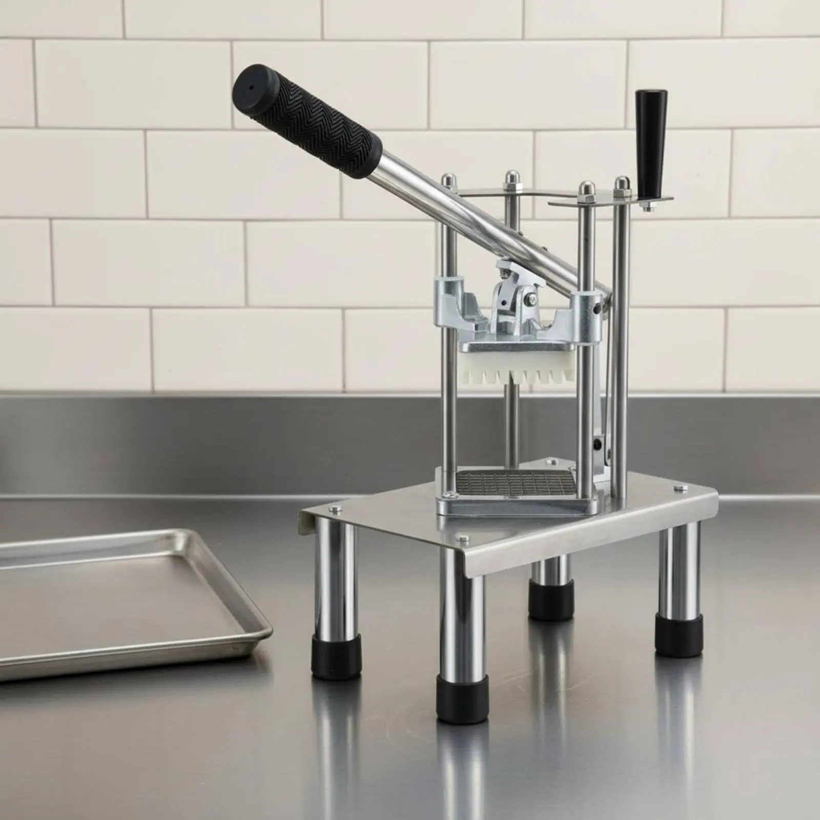 Potato Stick Cutter Non-Slip Base Manual Potato Cutter Stainless Steel Potato Chipper Labor-Saving Design
Potato Stick Cutter Non-Slip Base Manual Potato Cutter Stainless Steel Potato Chipper Labor-Saving Design