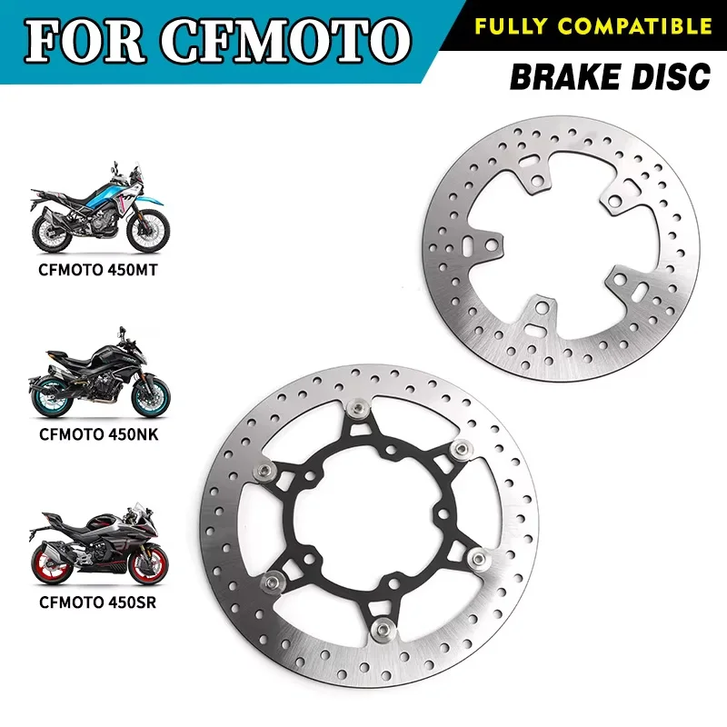For CFMOTO 450MT Front&Rear Brake Disc Plate Discs CF Moto 450 MT NK SR Motorcycle Accessories Original Parts
For CFMOTO 450MT Front&Rear Brake Disc Plate Discs CF Moto 450 MT NK SR Motorcycle Accessories Original Parts
