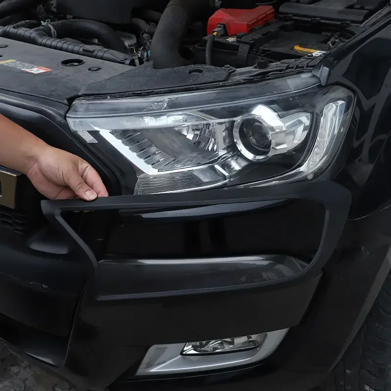 2PCS ABS Black Car Front Head Lights Trim For Ford Ranger Wildtrak T6 T7 T8 2012-22 Headlight Decorative Cover Car Accessories
2PCS ABS Black Car Front Head Lights Trim For Ford Ranger Wildtrak T6 T7 T8 2012-22 Headlight Decorative Cover Car Accessories